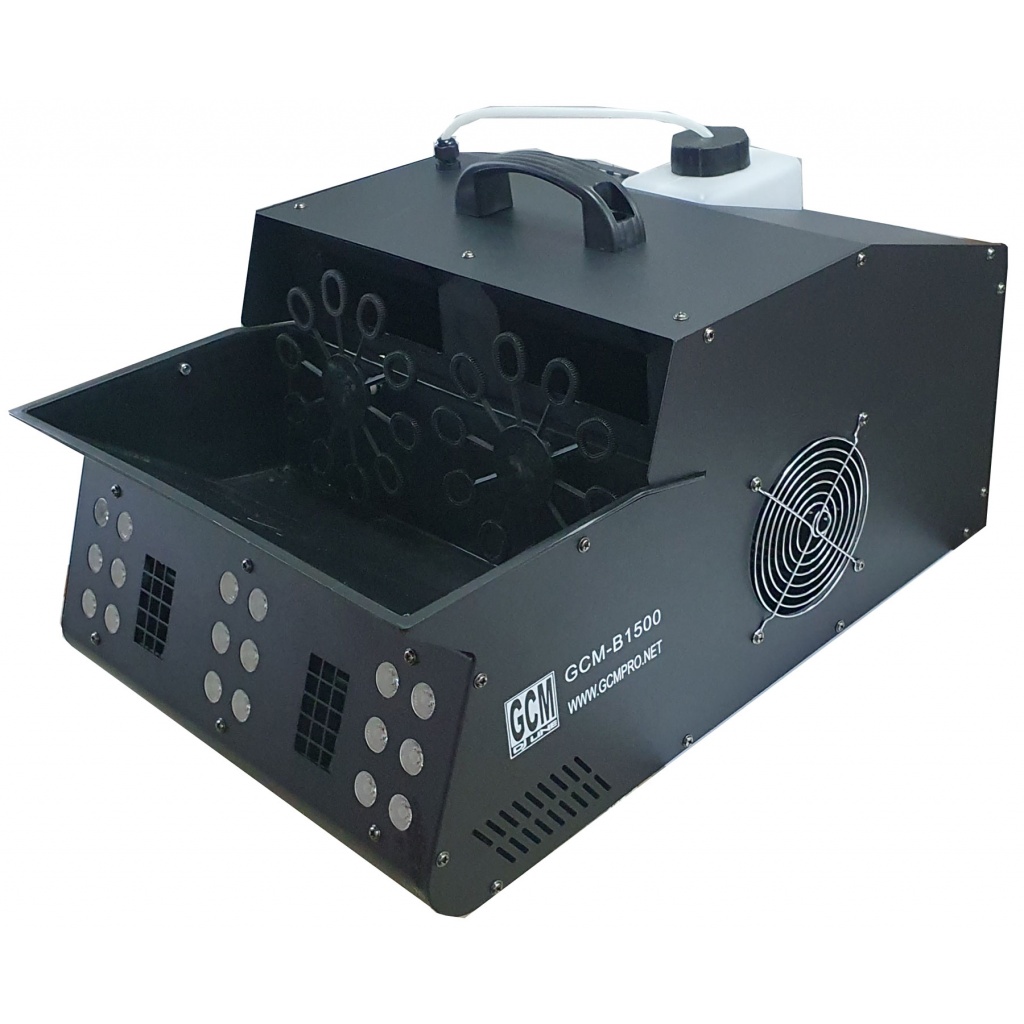 Máquina de humo y burbujas GCM-B1500 1500W de potencia