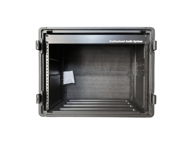 Rack Case 8U para ecualizadores y procesos GCM Pro Line GR-8US vista 1