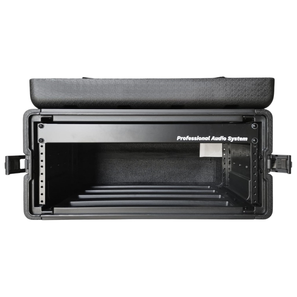 Rack Case 4U para ecualizadores y procesos GCM Pro Line GR-4US vista 3