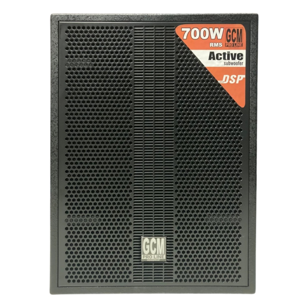 Sub woofer Activo 700W RMS Potencia Digital DSP GCM PRO GKX-15SD