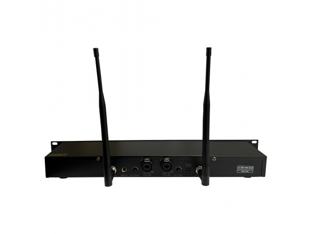 Sistema de monitor inalambrico In Ear Doble Mono GIM-202 GCM Pro Line