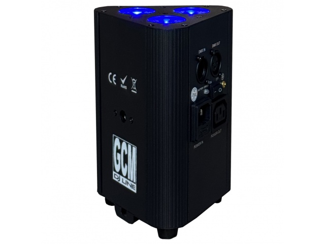 Tacho Par Led  con Bateria vista 1