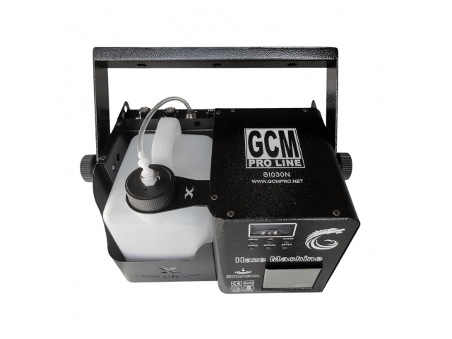 Máquina de niebla Hazer 1000W DMX Control remoto GCM PRO LINE SI030N vista 2