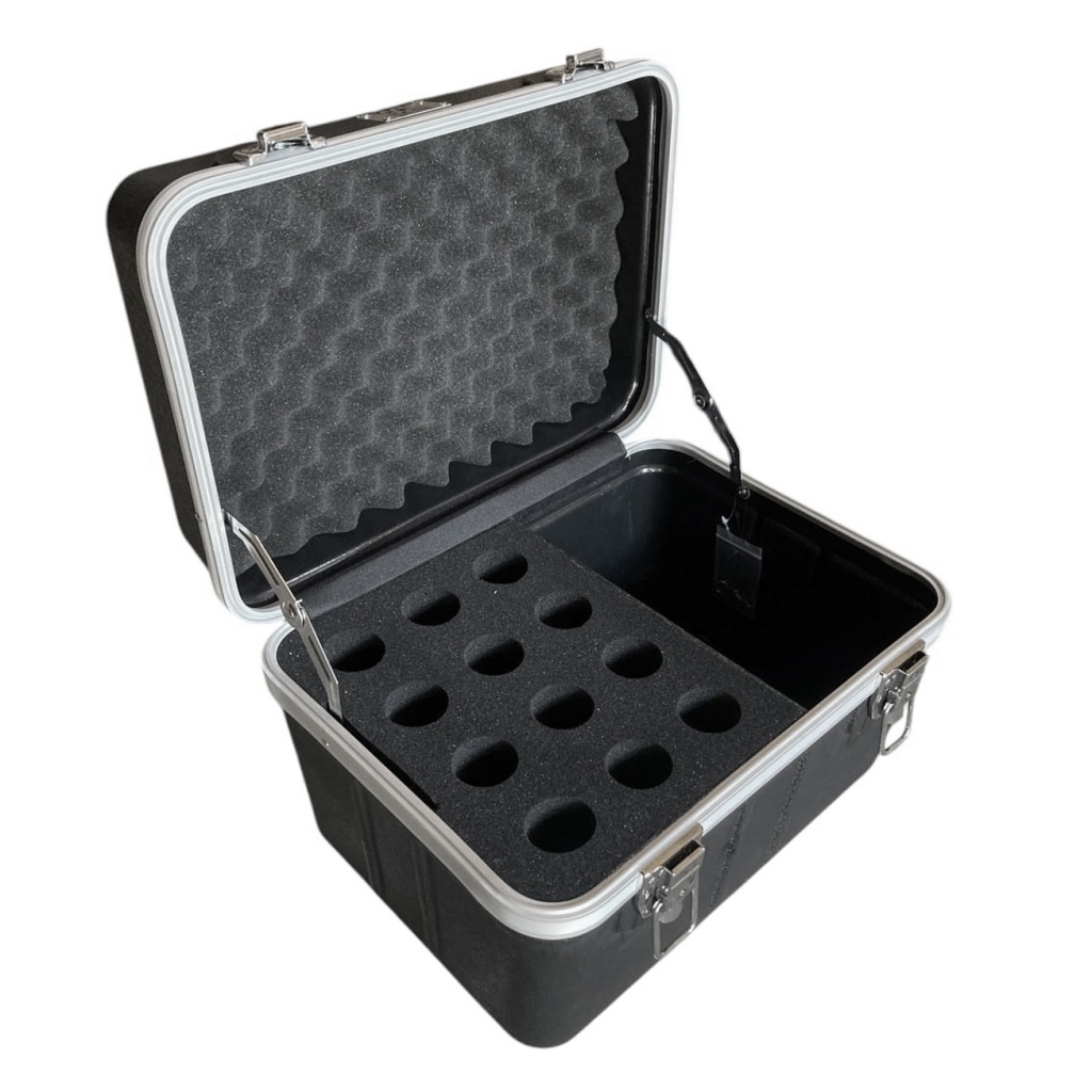 DestacadoNuevo Rack de transporte para 12 micrófonos GCM Pro GR-M12