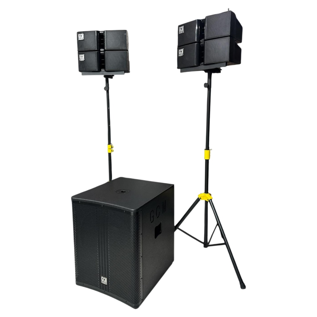 Sistema Array de Audio Profesional GCM PRO LINE GSS-18.4D