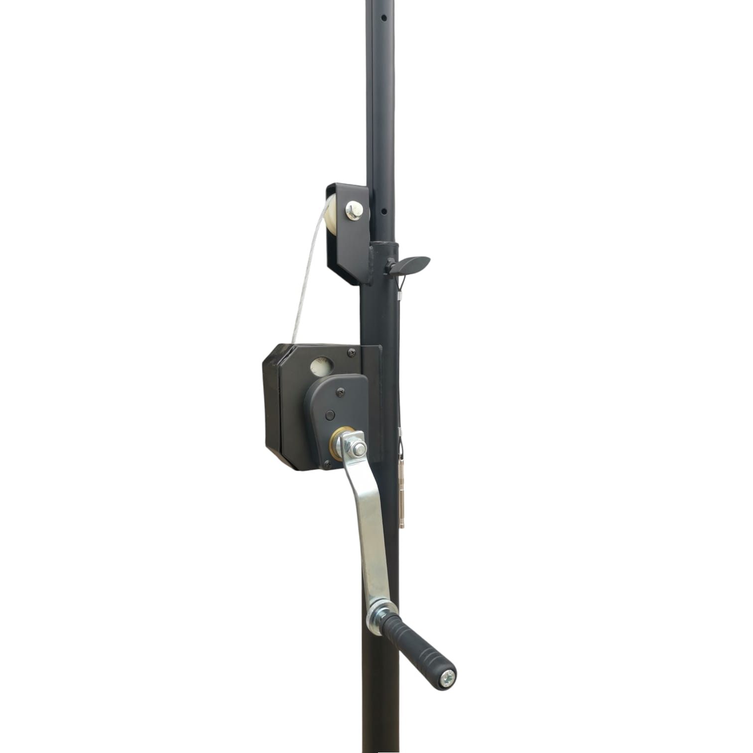 Pie Trípode Con Malacate 100% Acero Levanta 2.8 Mts GLS-009 vista 3