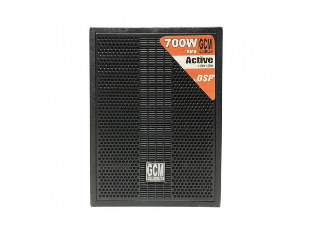 Sub woofer Activo 700W RMS Potencia Digital DSP GCM PRO GKX-12SD vista 1