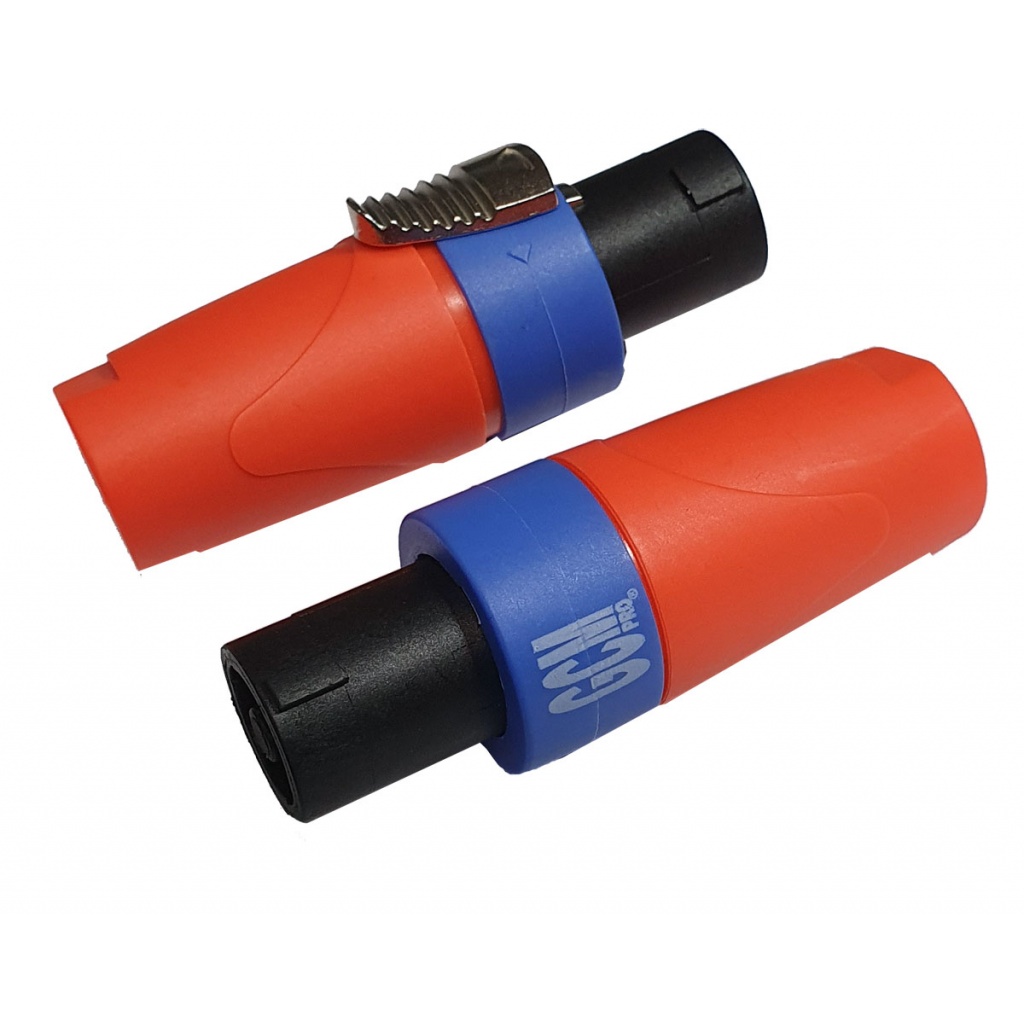 Conector Speakon Aereo Macho Alta Calidad y Resistencia SPK-M2 4P Gcm Pro vista 1