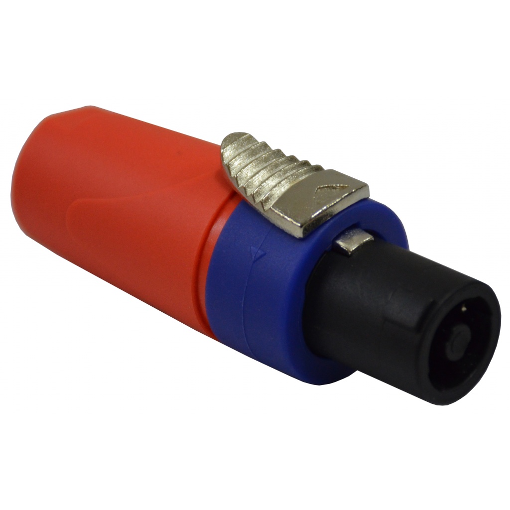 Conector Speakon Aereo Macho Alta Calidad y Resistencia SPK-M2 4P Gcm Pro vista 2