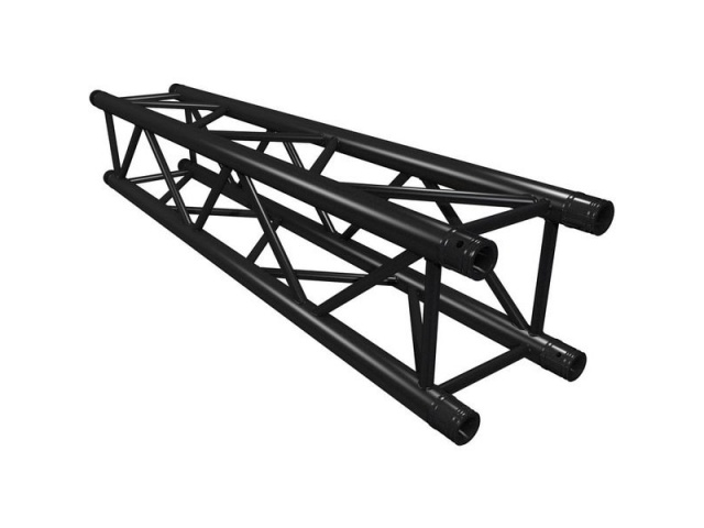 Truss cercha cuadrada de aluminio NEGRO 1 Mts 30x30cm Ideal Totem GT-30-A-1-M-BK