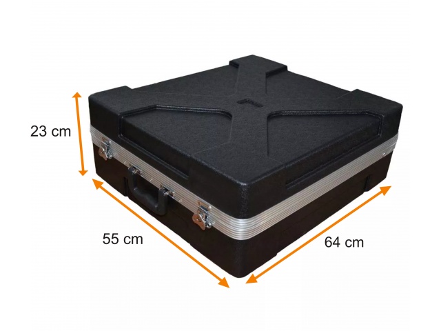 Rack Case Anvil Universal para Consola Rebatible, Regulable GCM Pro vista 2