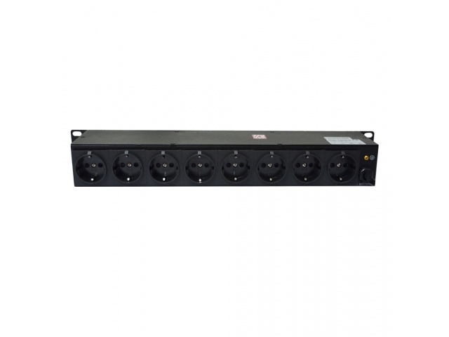 Zapatilla 8 Canales con llaves independientes SM011B 2U vista 1