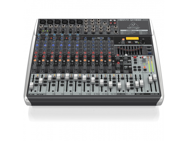 Consola Behringer 18 canales XENYX QX1832USB vista 1